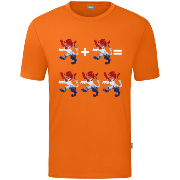 1+1=3 Oranje T-Shirt