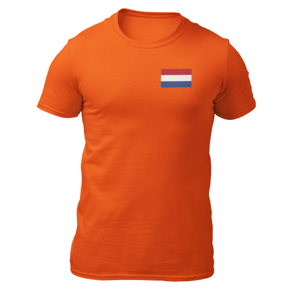 NL Vlag Oranje T-Shirt