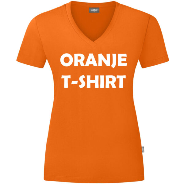 Oranje T-Shirt Dames Koningsdag