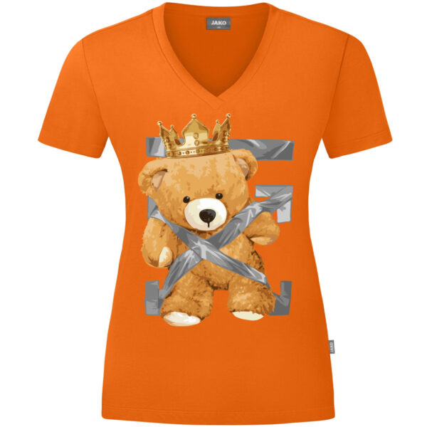Bear King Koningsdag T-Shirt Dames