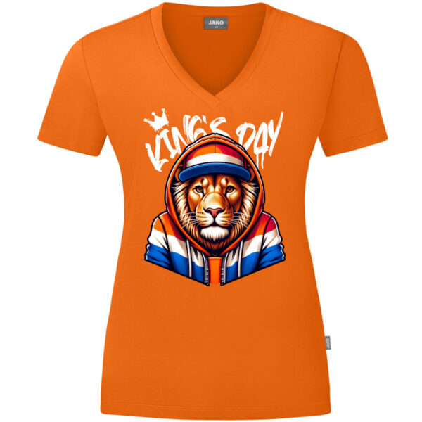 Kingsday Lion Koningsdag T-Shirt Dames