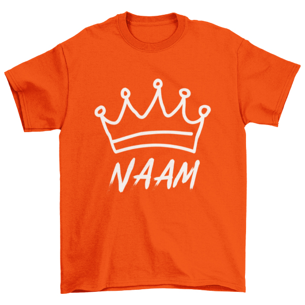 Gepersonaliseerde Koningsdag Kinder T-shirt